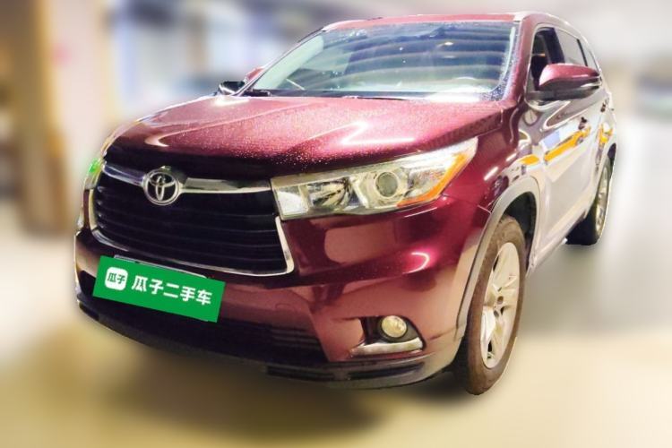 Used Toyota Highlander 2015 2.0T Four-Wheel Drive Luxury Edition 7-Seater Guazi used car, China used car export, Used car for sale, Used  cars, Cheapest cars for sale