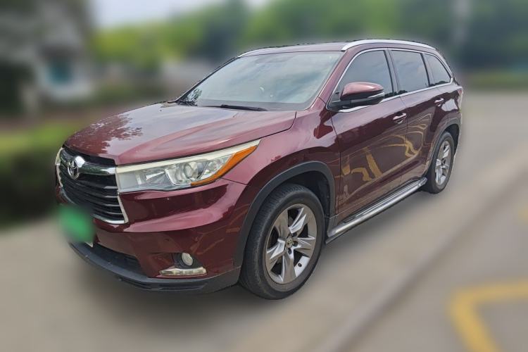 Used Toyota Highlander 2015 2.0T Two-Wheel Drive Luxury Edition 7 Seats Guazi used car, China used car export, Used car for sale, Used cars, Cheapest cars for sale