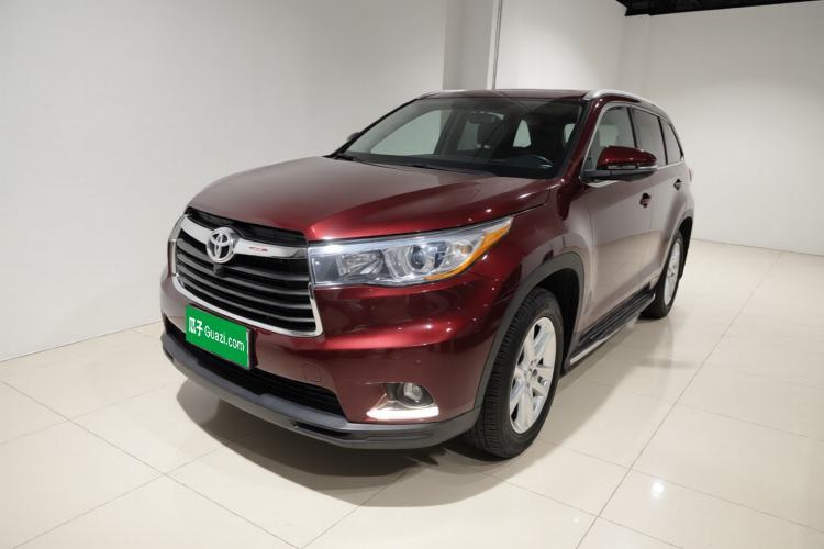 Used Toyota Highlander 2015 2.0T Four-Wheel Drive Luxury Edition 7-Seater Guazi used car, China used car export, Used car for sale, Used cars, Cheapest cars for sale