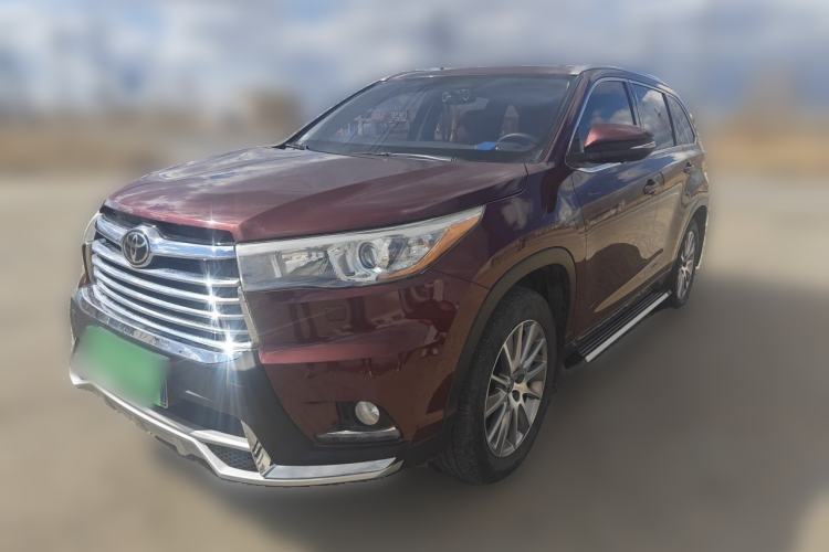 Used Toyota Highlander 2015 3.5L 4x4 Ultimate Edition 7-Seater Guazi used car, China used car export, Used car for sale, Used Toyota cars, Cheapest cars for sale
