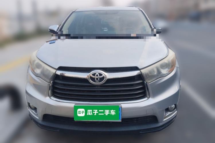 Used Toyota Highlander 2015 2.0T Four-Wheel Drive Elite Edition 7-Seater Front