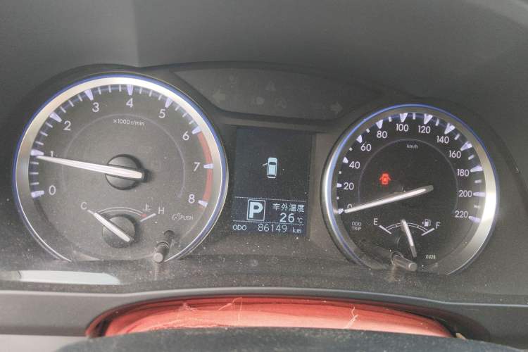 Used Toyota Highlander 2015 2.0T Four-Wheel Drive Elite Edition 7-Seater Instrument Cluster