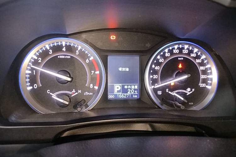 Used Toyota Highlander 2015 2.0T Four-Wheel Drive Elite Edition 7-Seater Instrument Cluster