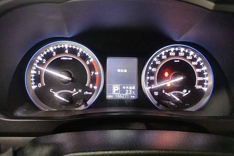 Used Toyota Highlander 2015 2.0T Four-Wheel Drive Elite Edition 7-Seater Instrument Cluster