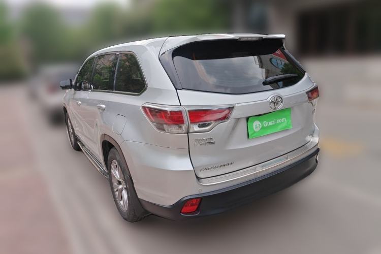 Used Toyota Highlander 2015 3.5L 4x4 Elite Edition 7-Seater Rear Left 45 Deg