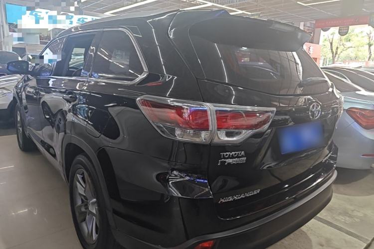 Used Toyota Highlander 2015 2.0T Four-Wheel Drive Luxury Edition 7-Seater Rear Left 45 Deg