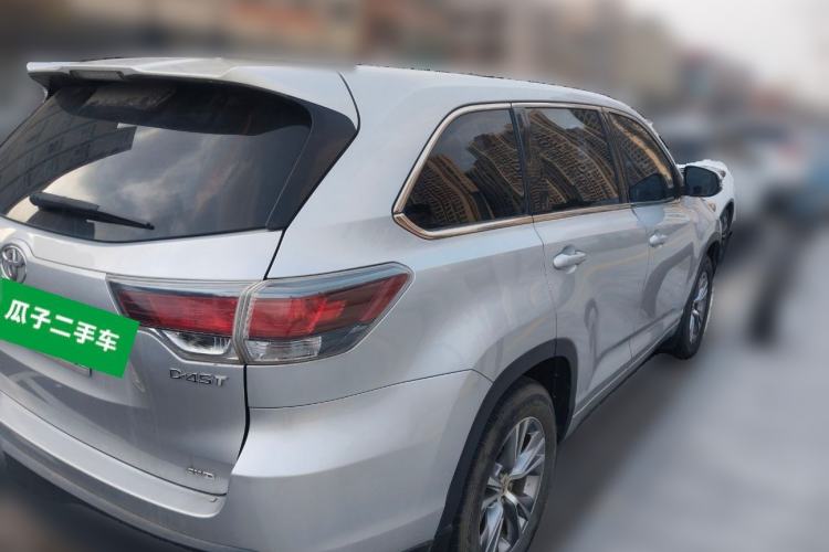 Used Toyota Highlander 2015 2.0T Four-Wheel Drive Elite Edition 7-Seater Rear Right 45 Deg