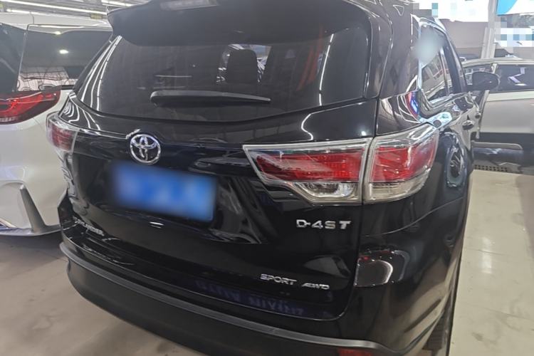 Used Toyota Highlander 2015 2.0T Four-Wheel Drive Luxury Edition 7-Seater Rear