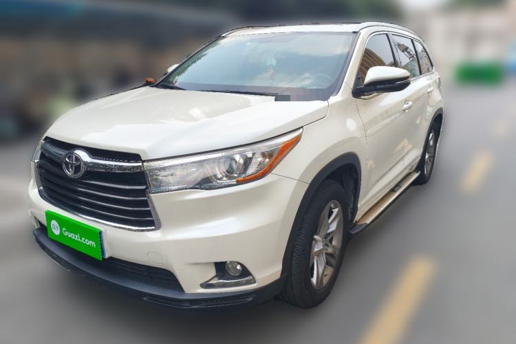 Used Toyota Highlander 2015 2.0T Four-Wheel Drive Luxury Navigation Version with 7 Seats Guazi used car, China used car export, Used car for sale, Used  cars, Cheapest cars for sale