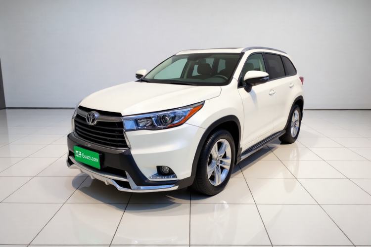 Toyota Highlander 2015 2.0T Four-Wheel Drive Luxury Edition 7-Seater usado Guazi used car, China used car export, Used car for sale, Used cars, Cheapest cars for sale