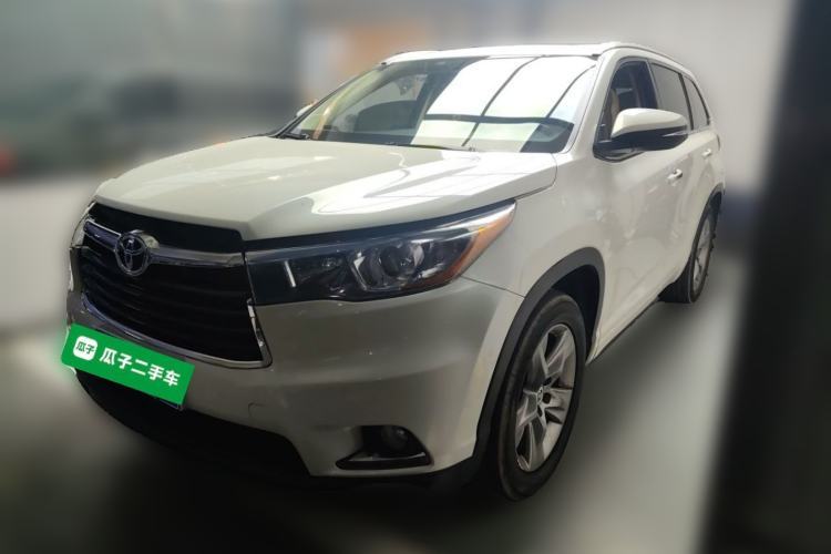 Ojetý Toyota Highlander 2015 2.0T Two-Wheel Drive Luxury Edition 7 Seats Guazi used car, China used car export, Used car for sale, Used cars, Cheapest cars for sale