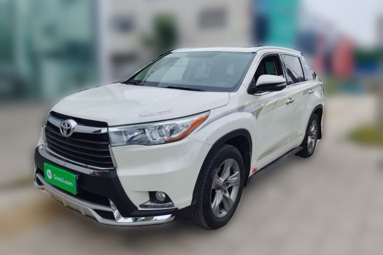 Used Toyota Highlander 2015 2.0T Four-Wheel Drive Luxury Edition 7-Seater Guazi used car, China used car export, Used car for sale, Used cars, Cheapest cars for sale