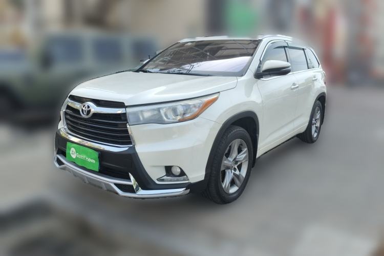 Used Toyota Highlander 2015 2.0T Four-Wheel Drive Luxury Edition 7-Seater Guazi used car, China used car export, Used car for sale, Used cars, Cheapest cars for sale