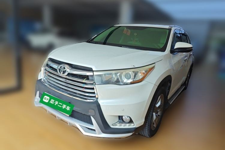 Used Toyota Highlander 2015 2.0T Two-Wheel Drive Luxury Edition 7 Seats Guazi used car, China used car export, Used car for sale, Used cars, Cheapest cars for sale