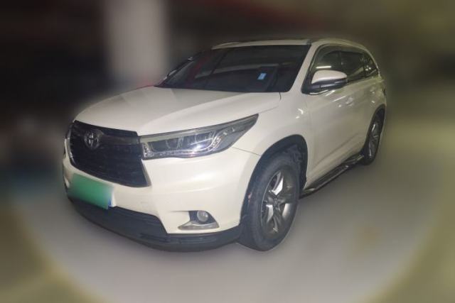 Used Toyota Highlander 2015 2.0T Four-Wheel Drive Luxury Navigation Version with 7 Seats