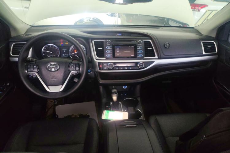 Used Toyota Highlander 2015 2.0T Four-Wheel Drive Luxury Edition 7-Seater Center Console