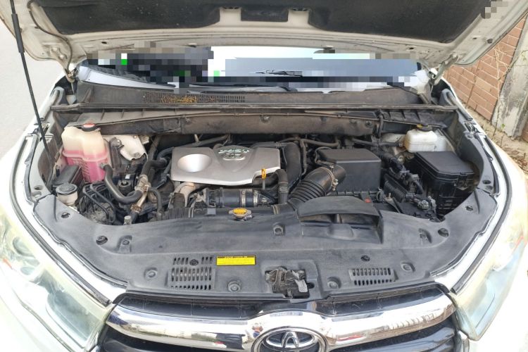 Used Toyota Highlander 2015 2.0T Four-Wheel Drive Luxury Edition 7-Seater Engine Bay