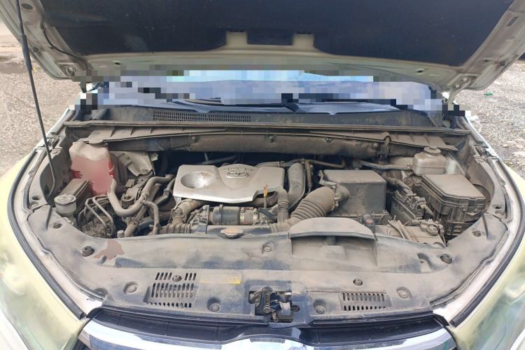 Used Toyota Highlander 2015 2.0T Four-Wheel Drive Luxury Edition 7-Seater Engine Bay