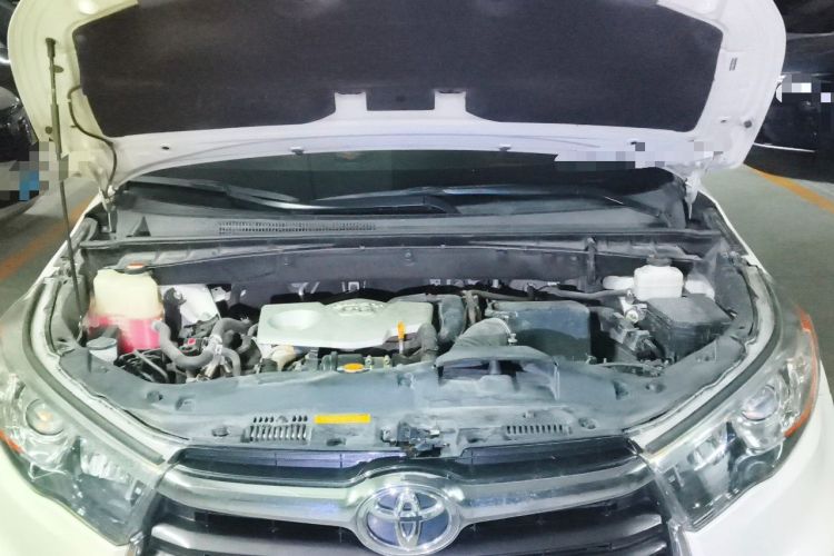 Used Toyota Highlander 2015 2.0T Four-Wheel Drive Luxury Edition 7-Seater Engine Bay