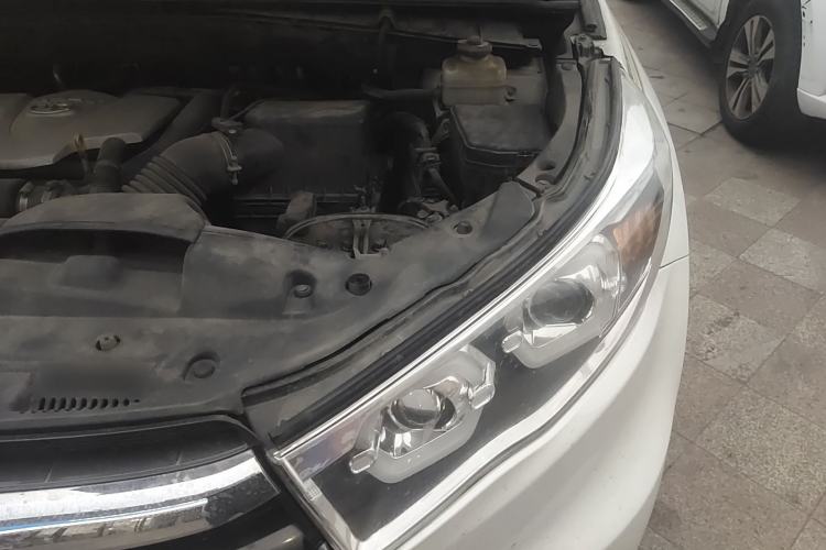 Used Toyota Highlander 2015 2.0T Four-Wheel Drive Luxury Edition 7-Seater Engine Bay Left