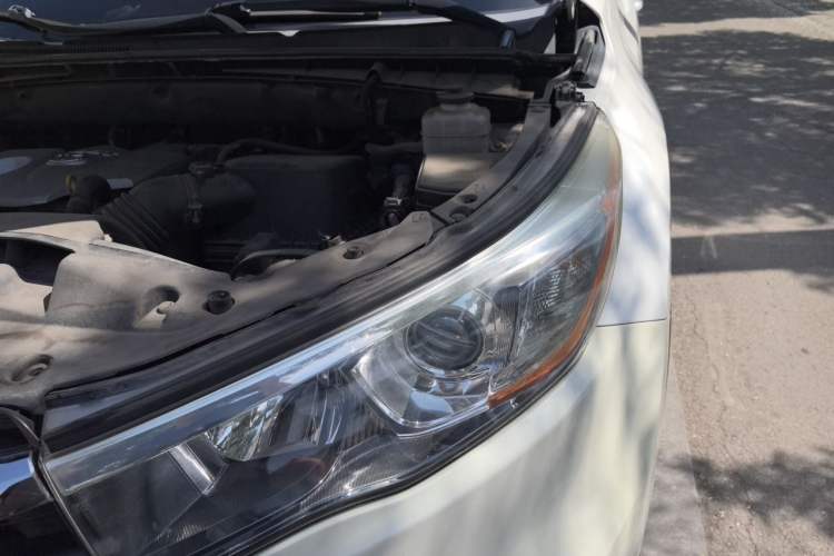 Used Toyota Highlander 2015 2.0T Four-Wheel Drive Luxury Edition 7-Seater Engine Bay Left