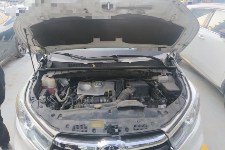 Used Toyota Highlander 2015 2.0T Four-Wheel Drive Luxury Edition 7-Seater Engine Bay
