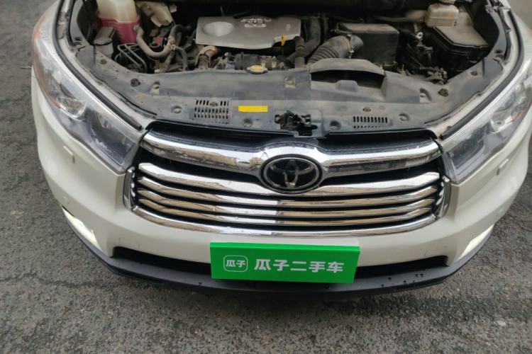 Used Toyota Highlander 2015 2.0T Four-Wheel Drive Ultimate Edition 7-Seater Engine Bay