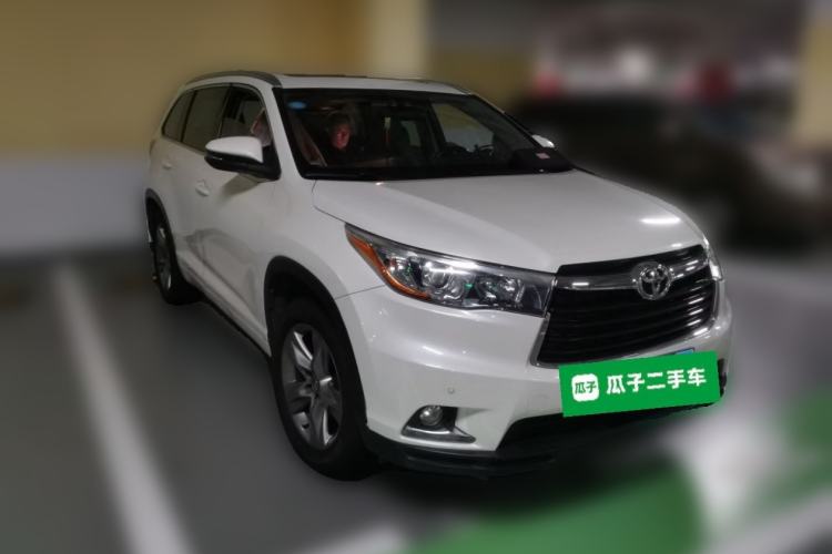 Used Toyota Highlander 2015 2.0T Four-Wheel Drive Luxury Edition 7-Seater Exterior 2