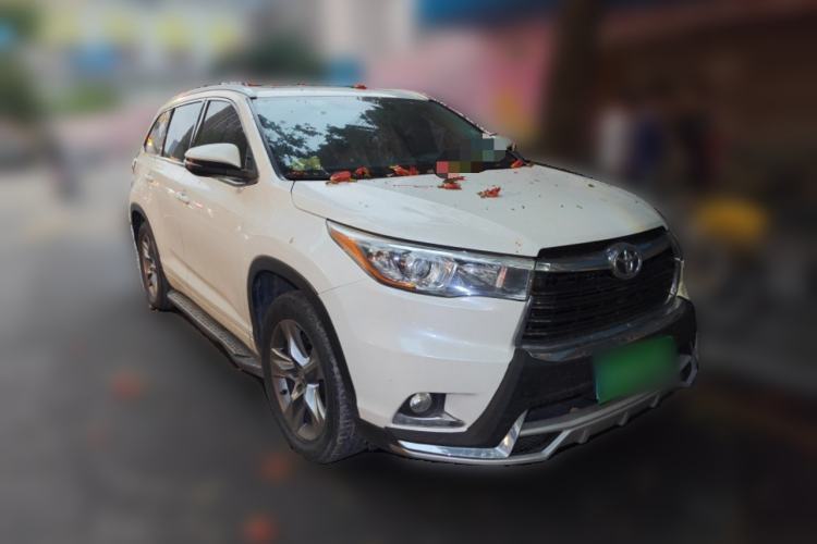 Used Toyota Highlander 2015 2.0T Four-Wheel Drive Luxury Edition 7-Seater Exterior 2