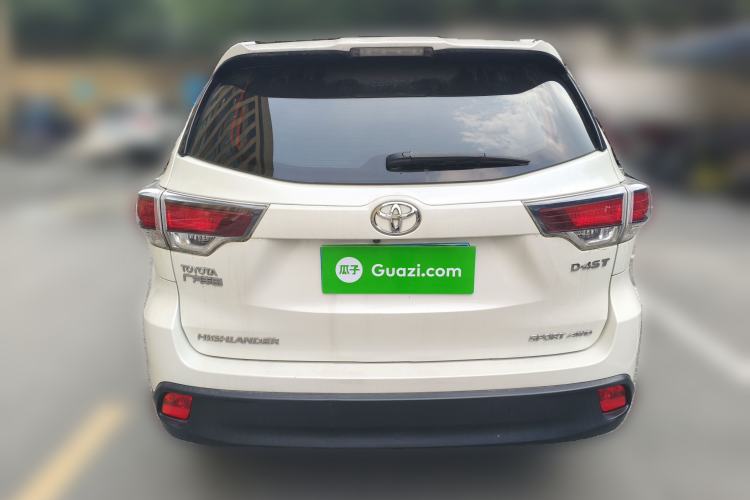 Used Toyota Highlander 2015 2.0T Four-Wheel Drive Luxury Navigation Version with 7 Seats Exterior 4