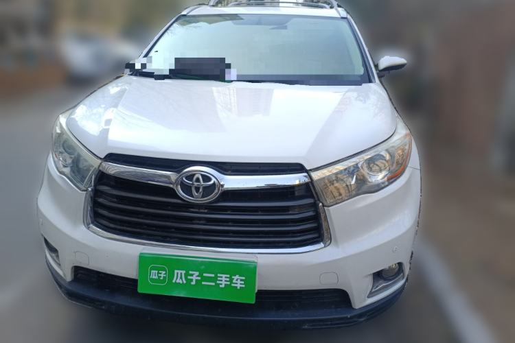 Used Toyota Highlander 2015 2.0T Four-Wheel Drive Luxury Edition 7-Seater Front