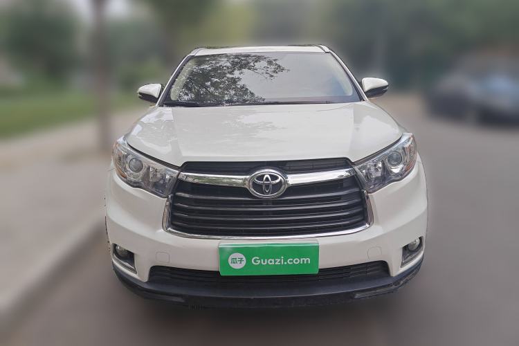 Used Toyota Highlander 2015 2.0T Four-Wheel Drive Luxury Edition 7-Seater Front