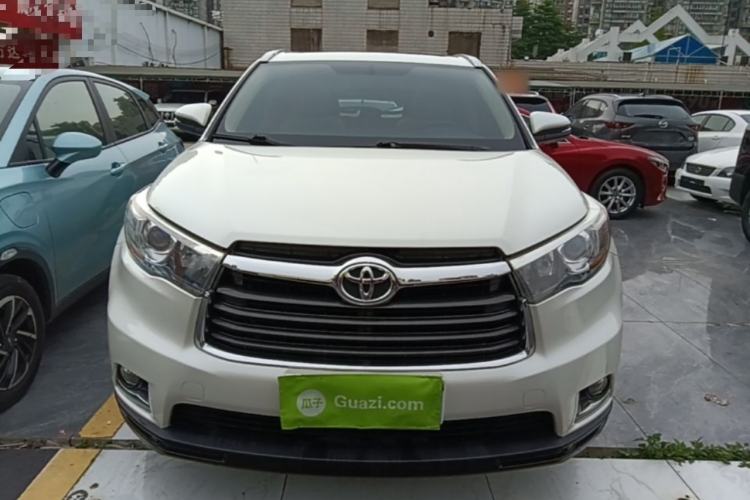 Used Toyota Highlander 2015 2.0T Four-Wheel Drive Luxury Edition 7-Seater Front