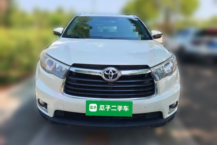 Used Toyota Highlander 2015 2.0T Four-Wheel Drive Luxury Edition 7-Seater Front