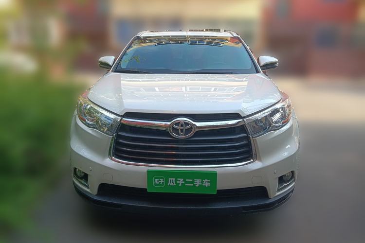 Used Toyota Highlander 2015 2.0T Four-Wheel Drive Luxury Edition 7-Seater Front