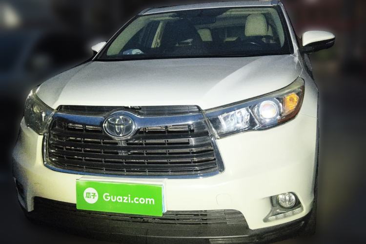 Used Toyota Highlander 2015 2.0T Four-Wheel Drive Luxury Edition 7-Seater Front