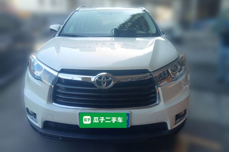 Used Toyota Highlander 2015 2.0T Four-Wheel Drive Luxury Edition 7-Seater Front