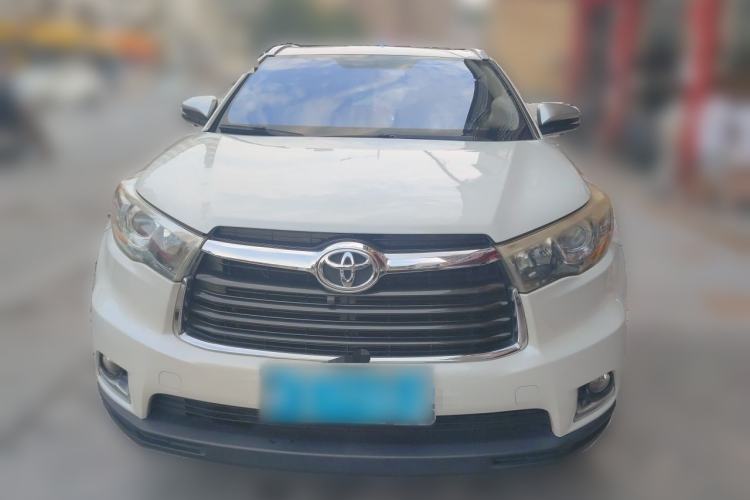 Used Toyota Highlander 2015 2.0T Four-Wheel Drive Luxury Edition 7-Seater Front