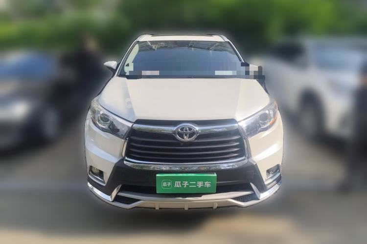 Used Toyota Highlander 2015 2.0T Four-Wheel Drive Luxury Edition 7-Seater Front