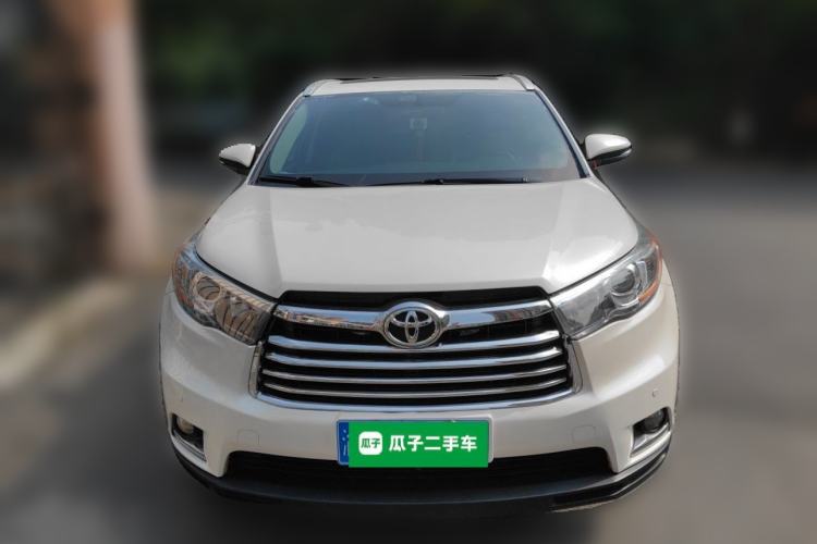 Used Toyota Highlander 2015 2.0T Four-Wheel Drive Luxury Edition 7-Seater Front