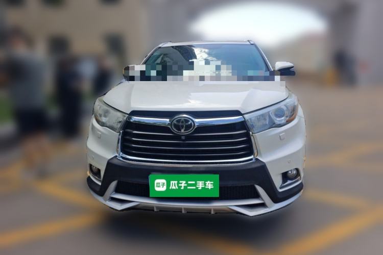 Used Toyota Highlander 2015 2.0T Four-Wheel Drive Ultimate Edition 7-Seater Front