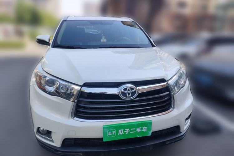 Used Toyota Highlander 2015 2.0T Four-Wheel Drive Luxury Edition 7-Seater Front