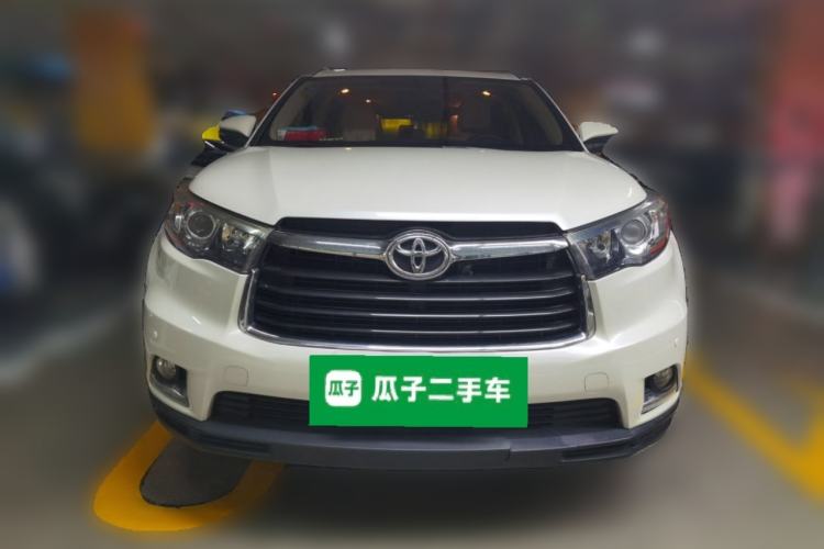 Used Toyota Highlander 2015 2.0T Four-Wheel Drive Luxury Edition 7-Seater Front