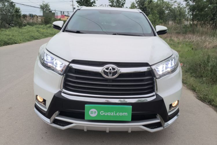 Used Toyota Highlander 2015 2.0T Four-Wheel Drive Luxury Edition 7-Seater Front