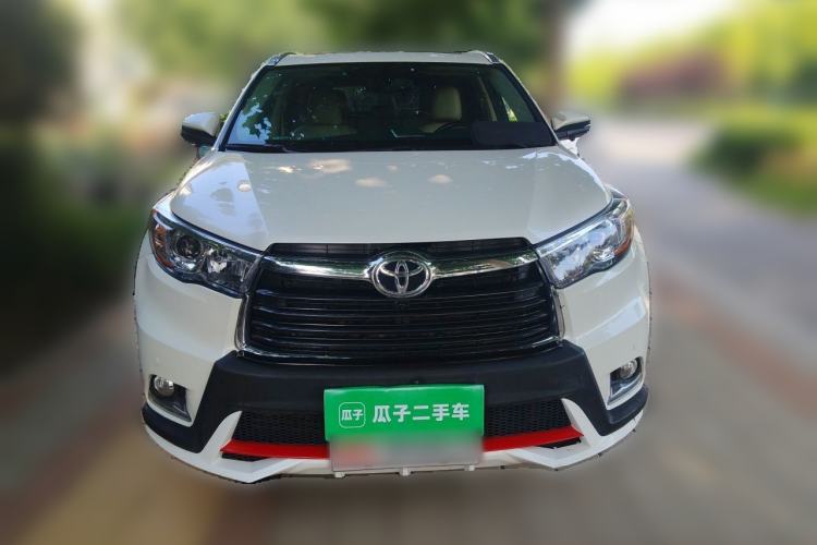 Used Toyota Highlander 2015 2.0T Four-Wheel Drive Luxury Edition 7-Seater Front