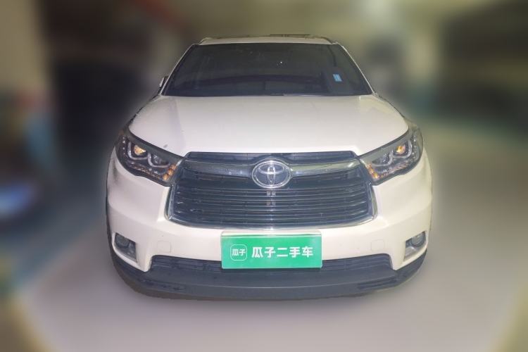 Used Toyota Highlander 2015 2.0T Four-Wheel Drive Luxury Navigation Version with 7 Seats Front