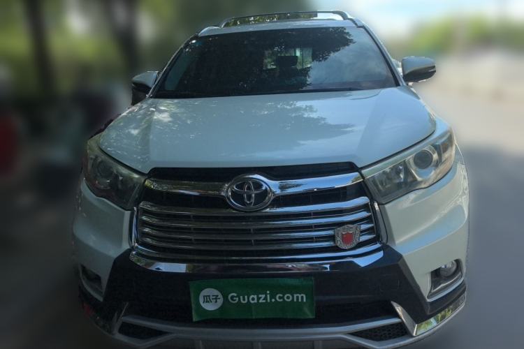Used Toyota Highlander 2015 2.0T Four-Wheel Drive Luxury Edition 7-Seater Front