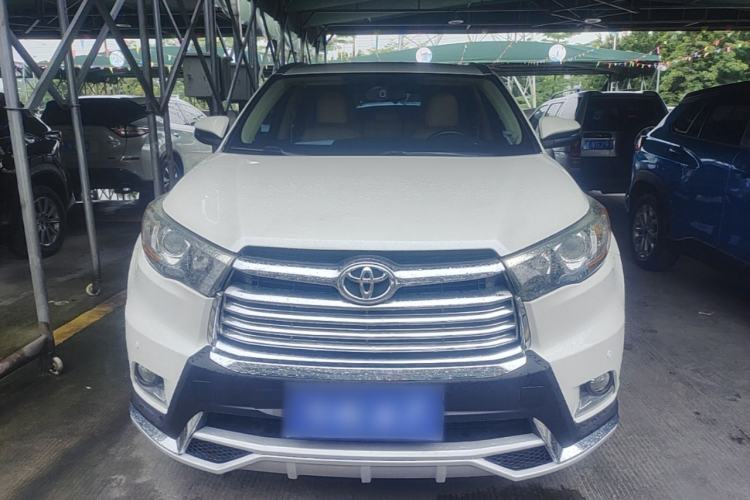 Used Toyota Highlander 2015 2.0T Four-Wheel Drive Luxury Edition 7-Seater Front