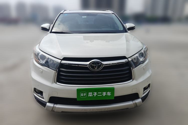 Used Toyota Highlander 2015 2.0T Four-Wheel Drive Ultimate Edition 7-Seater Front