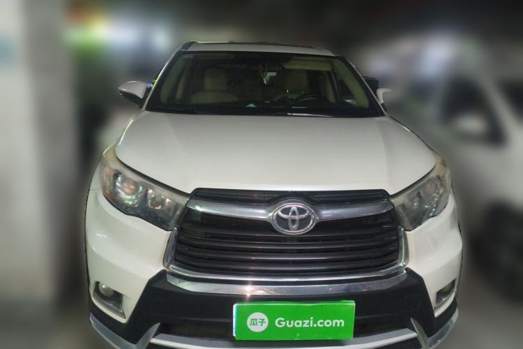 Used Toyota Highlander 2015 2.0T Four-Wheel Drive Luxury Edition 7-Seater Front